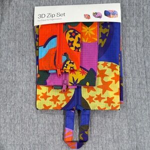 Baggu 3D Zip Set - Collage Fruit